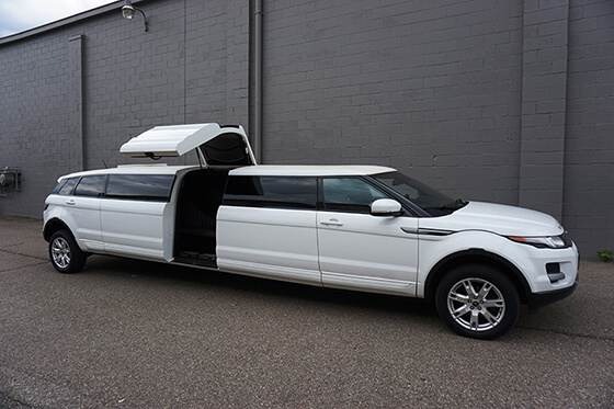 limousine with jet wing doors